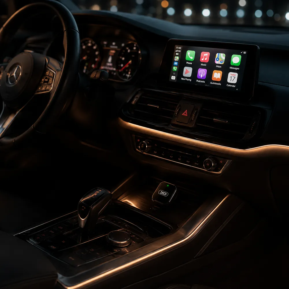 Бездротовий CarPlay та Android Auto адаптер XO CZ026 — 2в1 адаптер для авто